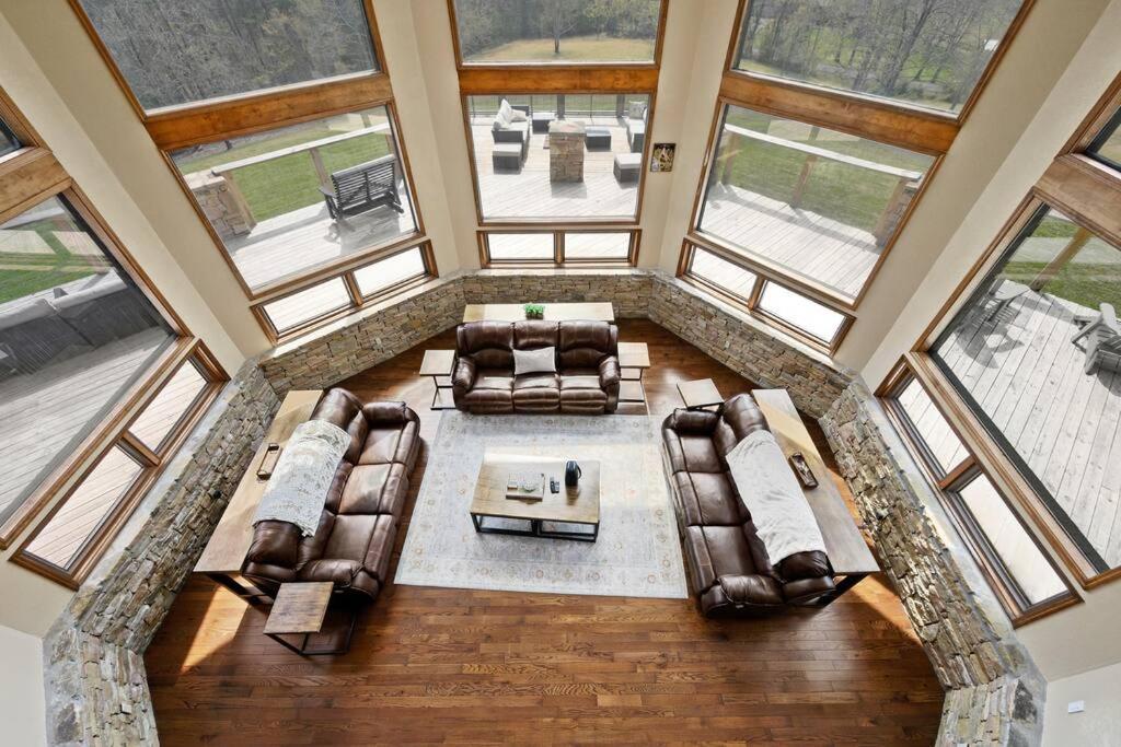 비둘기 포지 Crestview Estate 5 Acres-Heated Pool-5Min To Strip 빌라 외부 사진